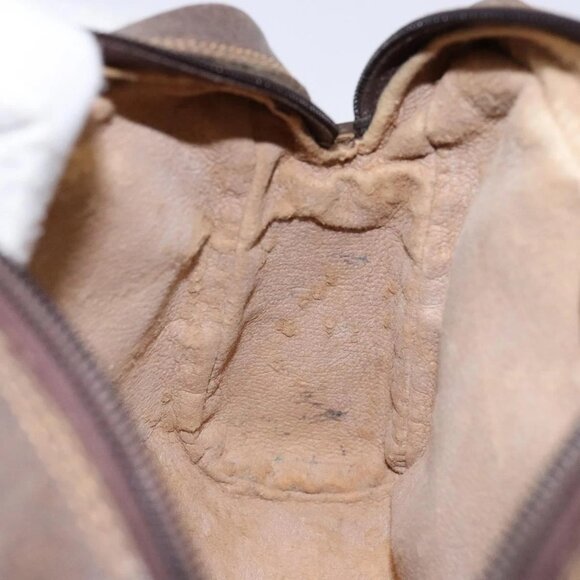 GUCCI GG Supreme Web Sherry Line Clutch Bag PVC Beige Gold 010 378 Auth BA4656 - Picture 15 of 16